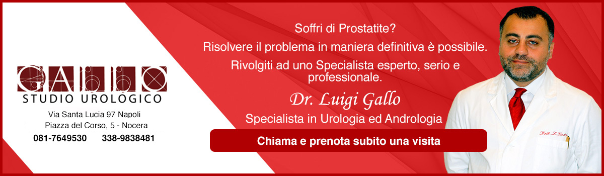 prostatite a 30 anni